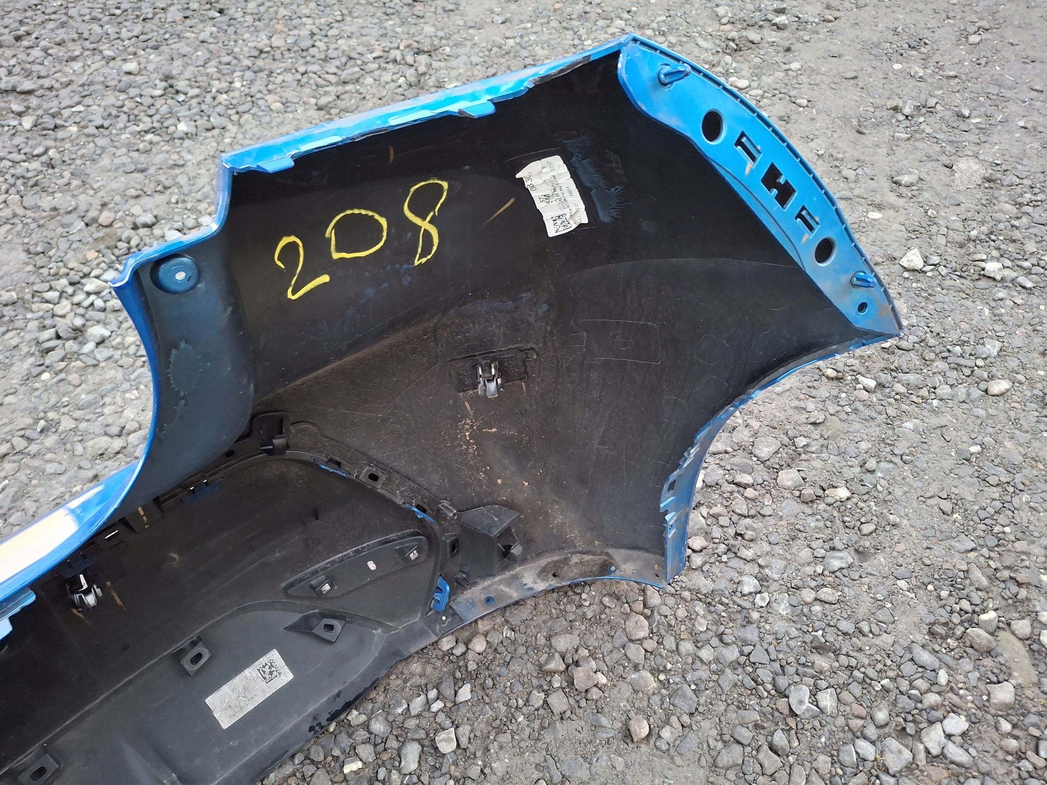 bumper rear PEUGEOT 208 II 2019R->