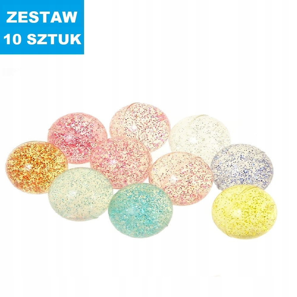 

Piłki Kauczukowe "MIX-6"- 10 szt.