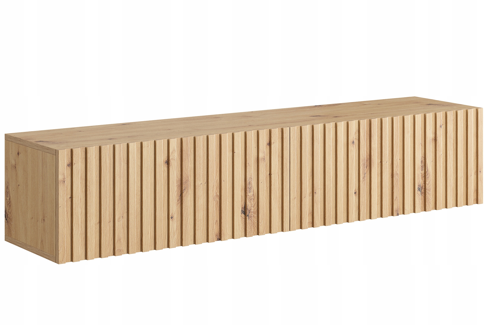 Rtv skříňka Telire 140 cm dub artisan lamely