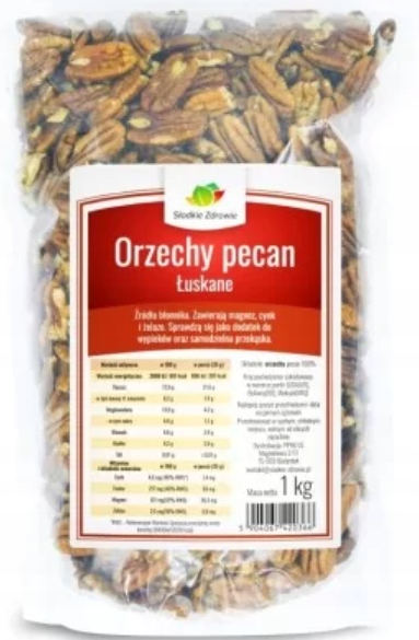 Słodkie Zdrowie Pekanové ořechy pecan 500 g
