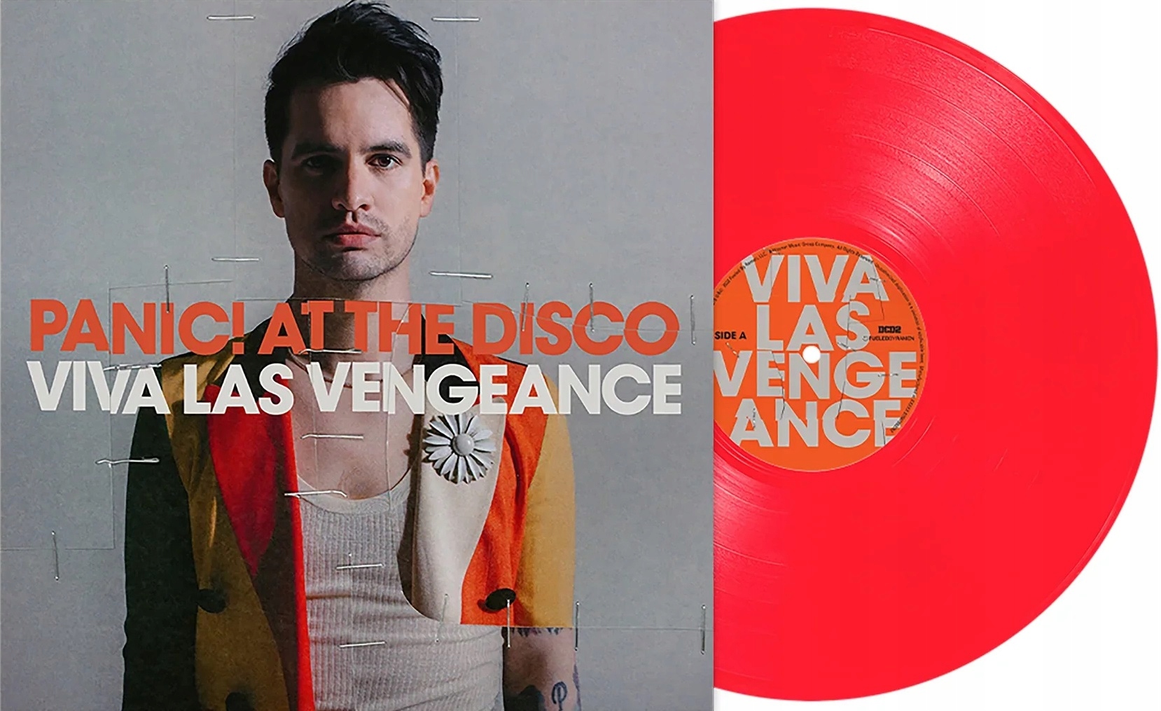 Panic! At The Disco Viva Las Vengeance Lp Red Coral Folia Limited Edition