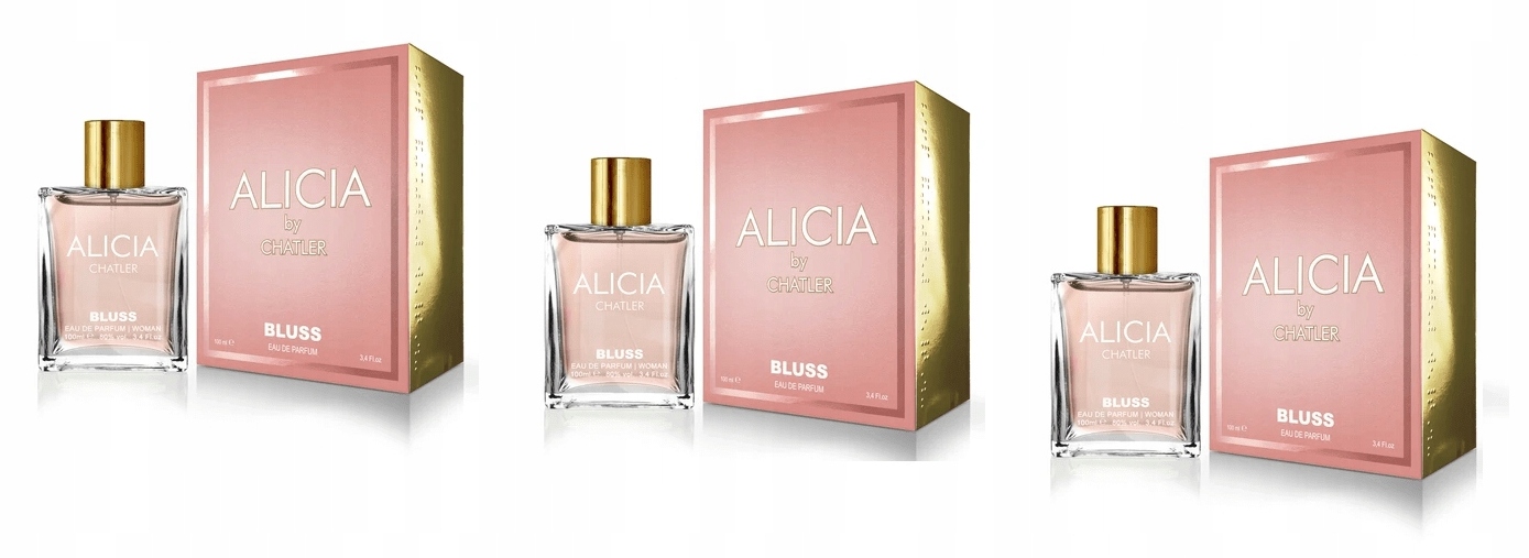 Chatler Bluss Alicia by Chatler 3x100ml Edp Women