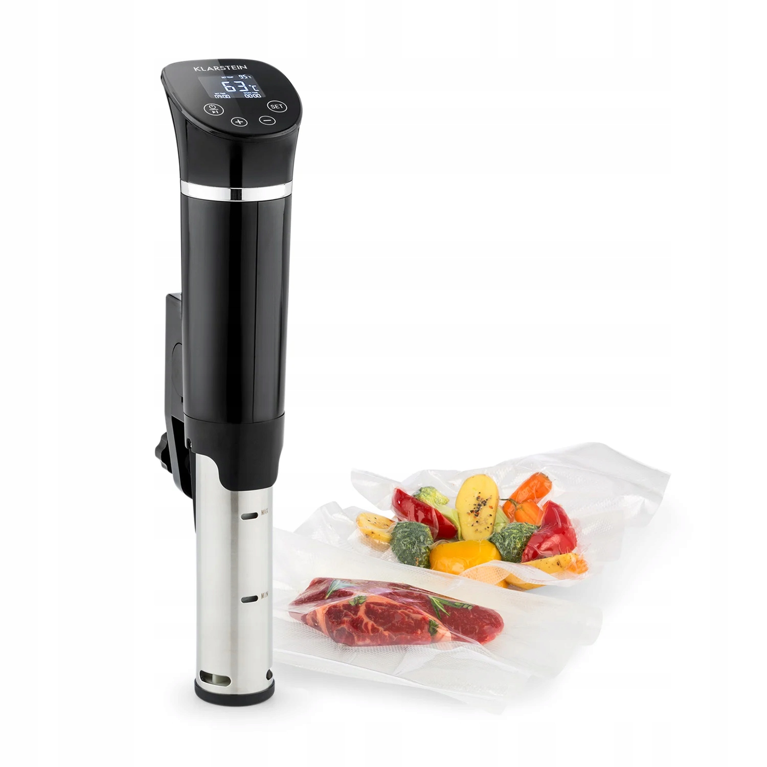 Cyrkulator Do Gotowania Sous-vide Klarstein Quickstick Flex Czarny 1300 W