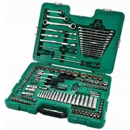 Sada Metrických Objičkových Kľúčov Sata 1/4" 3/8" 1/2" 150 Ks