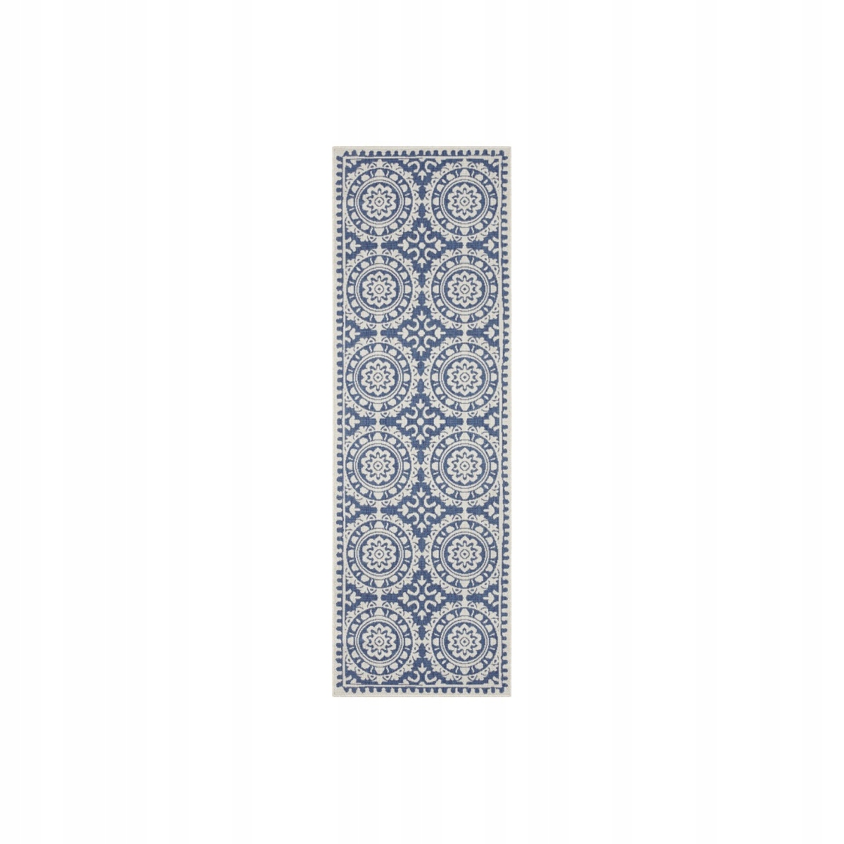 80x250 Behúň Twin Supreme 104130 Blue Cream – na von aj na doma