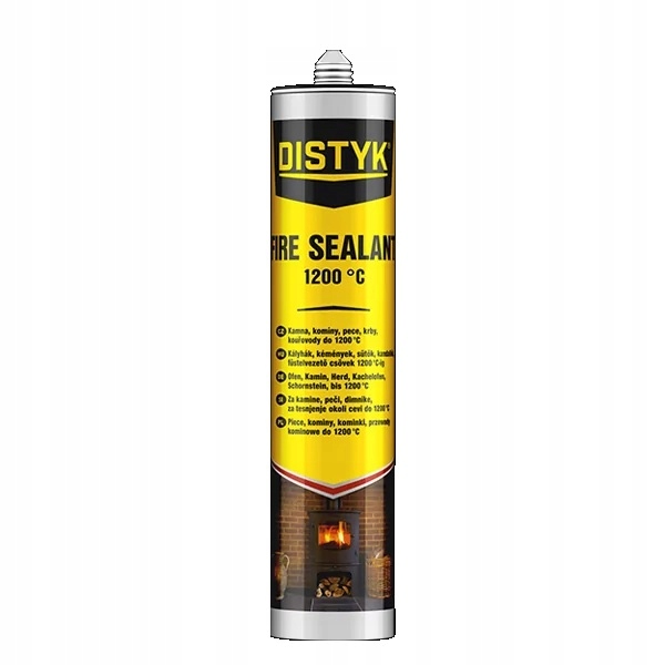 

Uszczelniacz kominkowy Distyk czarny 310ml 1200sto