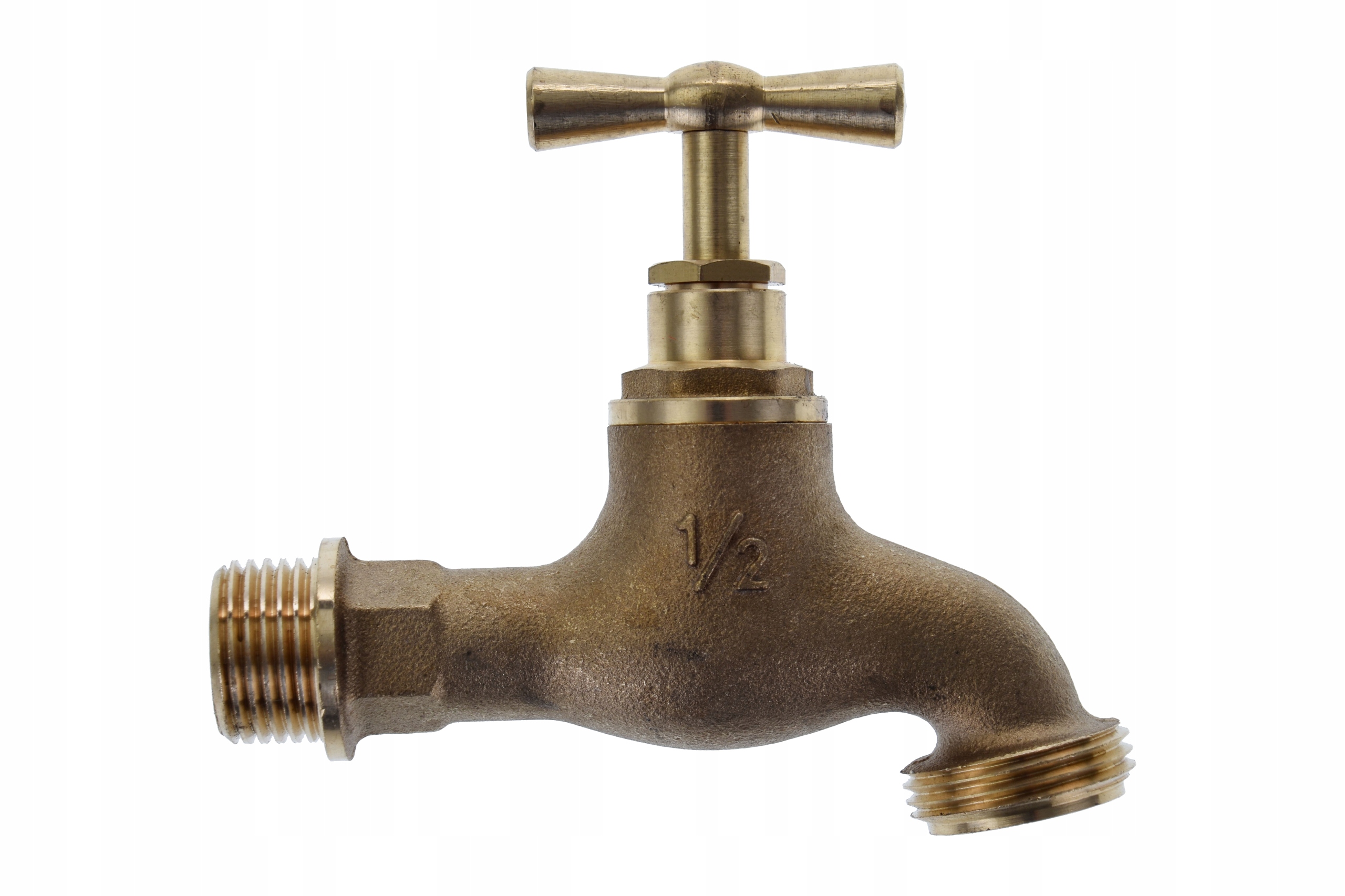 

Kran Ogrodowy Mosiężny 1/2" -3/4" Ogród