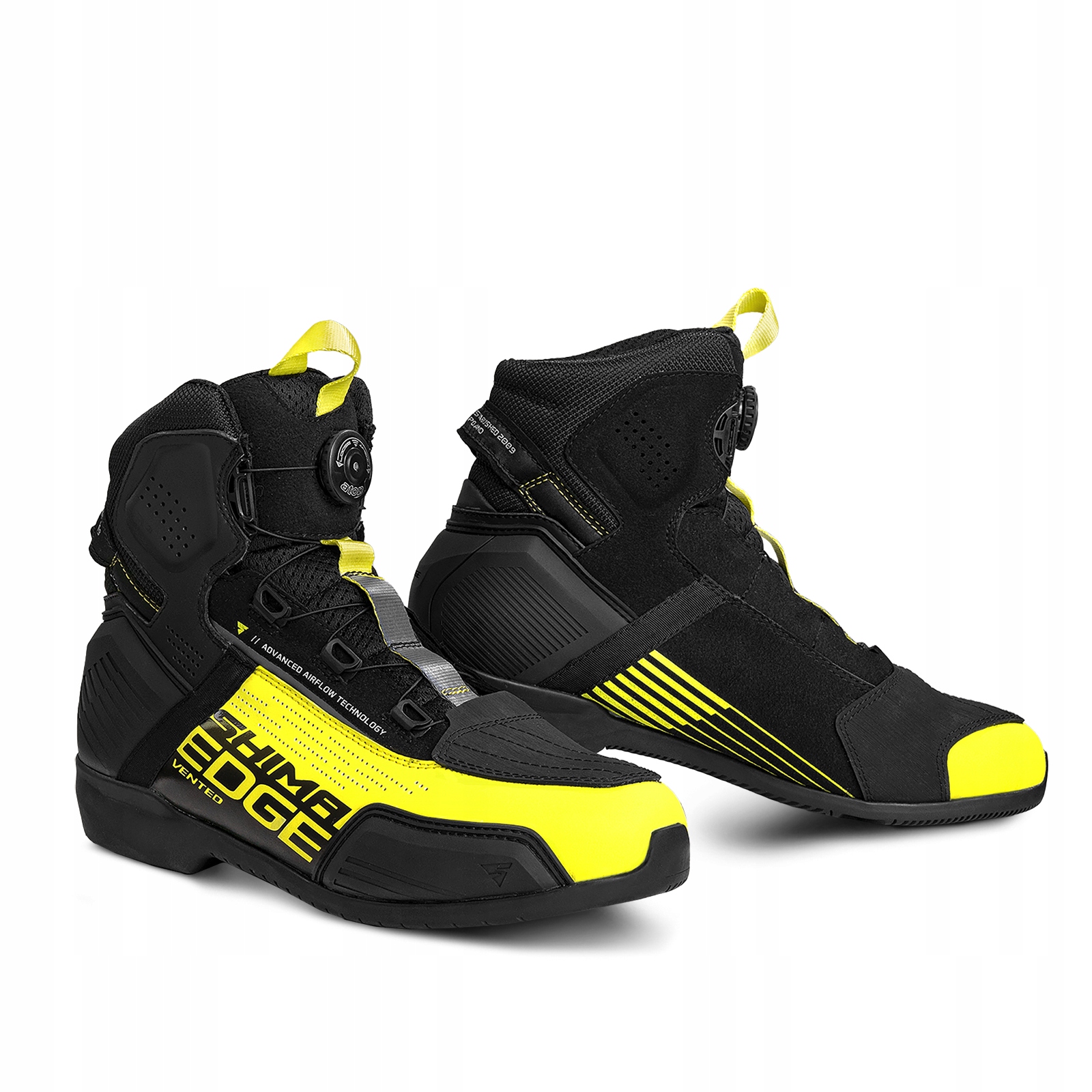 Motocyklové topánky Shima Edge Vent Black/fluo 41 Bimoto