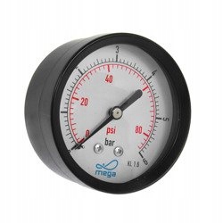 

Manometr 6 Bar 1/4" 63mm wyjście tylne