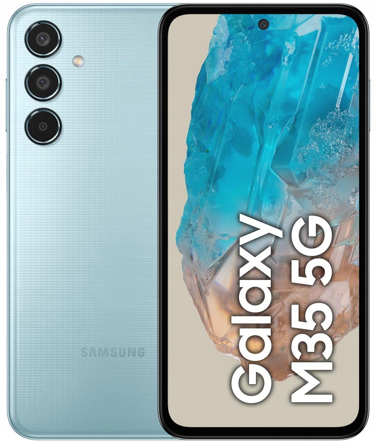 SMARTFON SAMSUNG Galaxy M35 5G 6/128GB Niebieski DUAL SIM android