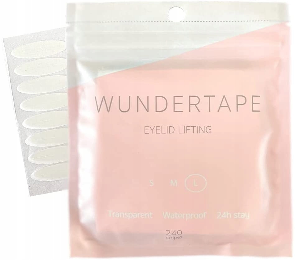 Pásky na padající víčka M 144 ks Wundertape