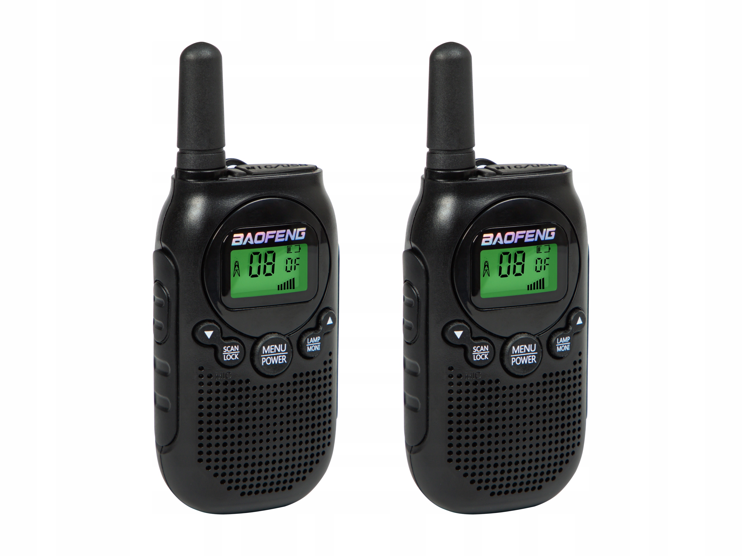 KRÓTKOFALÓWKA 2x WALKIE TALKIE BAOFENG BF-T6 PMR RADIOTELEFON DUŻY ZASIĘG EAN (GTIN) 5907190137743
