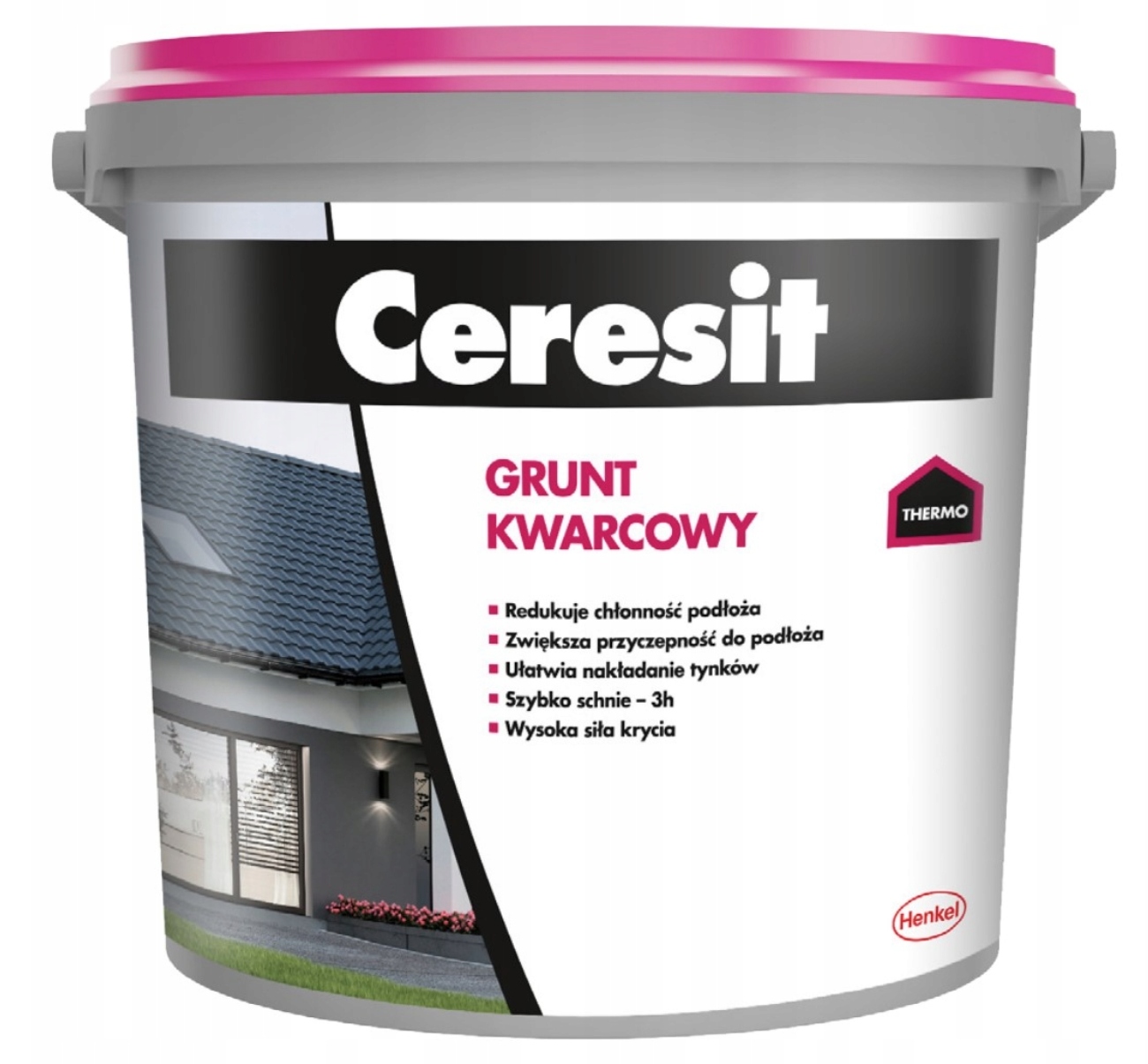 Grunt Kwarcowy Ceresit 15kg Pod Tynki Thermo Ocieplenie Budynku Koloryzacja