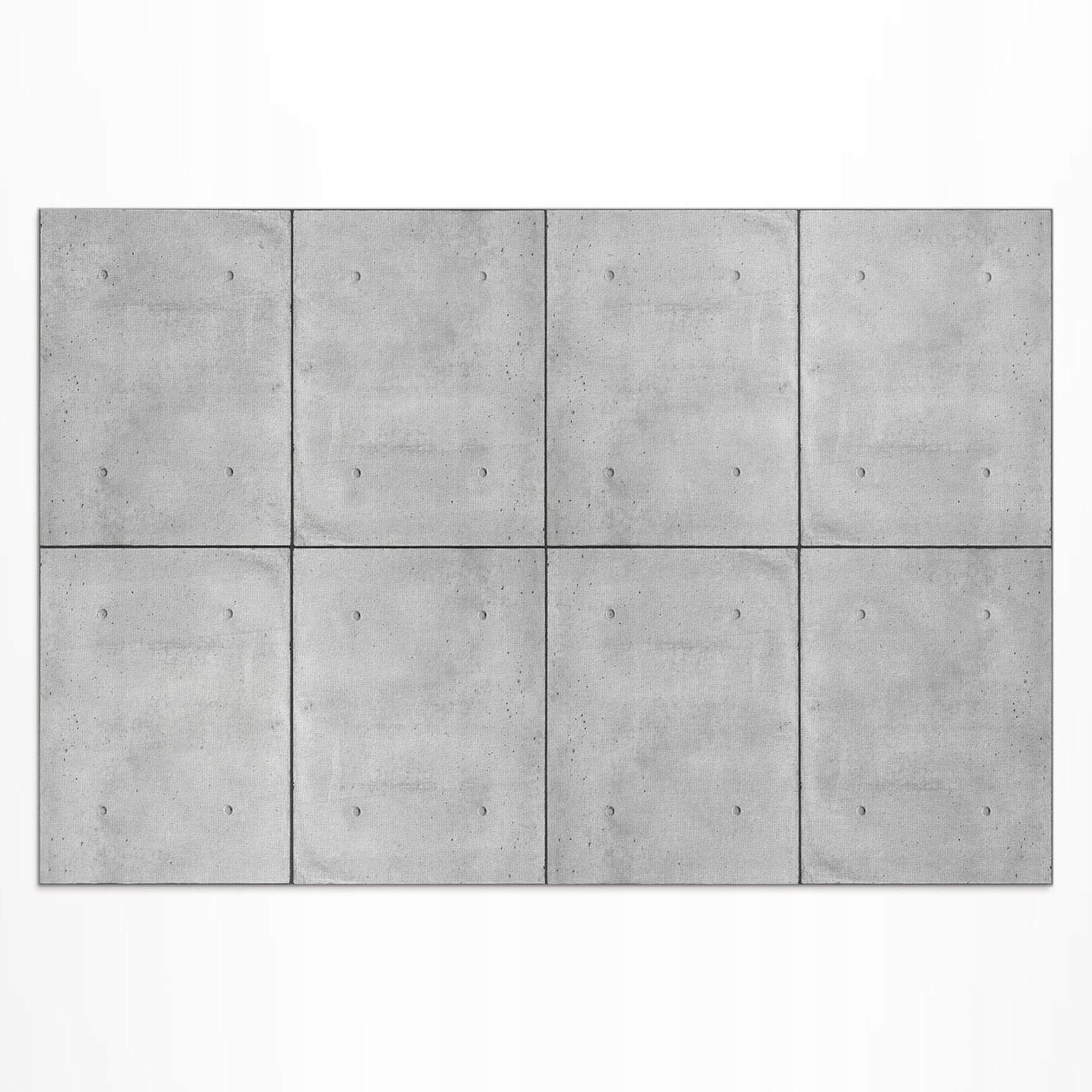 Vinylový koberec do záhrady Surové betónové dosky industriálny štýl 210 x 140 cm