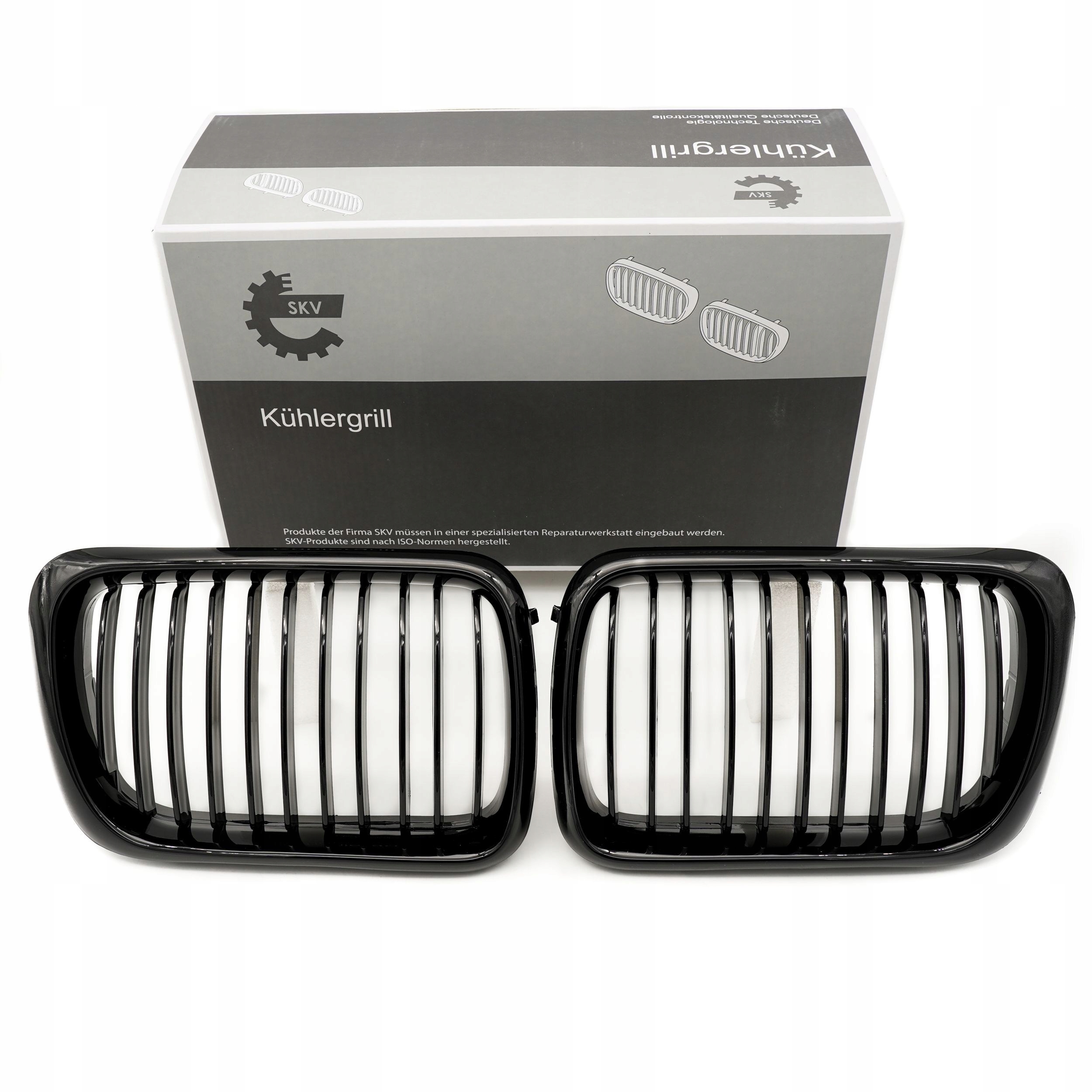 GRILL NERKA ATRAPA BMW 3 E36 51138195151 CZARNY POŁYSK FACELIFT