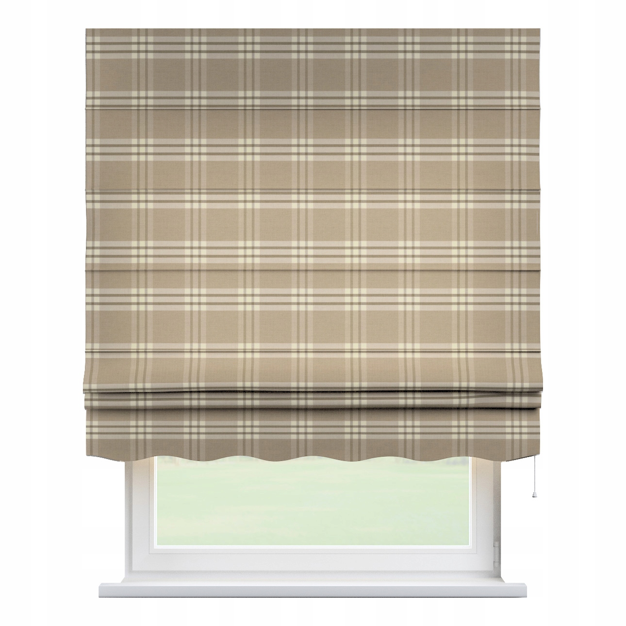 Hotová římská roleta Florencie 140x180 cm béžová