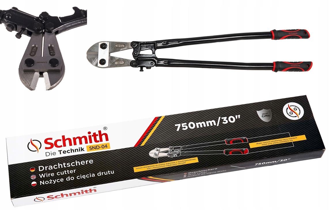 

Nożyce Do Cięcia Drutu Prętów 350mm Schmith