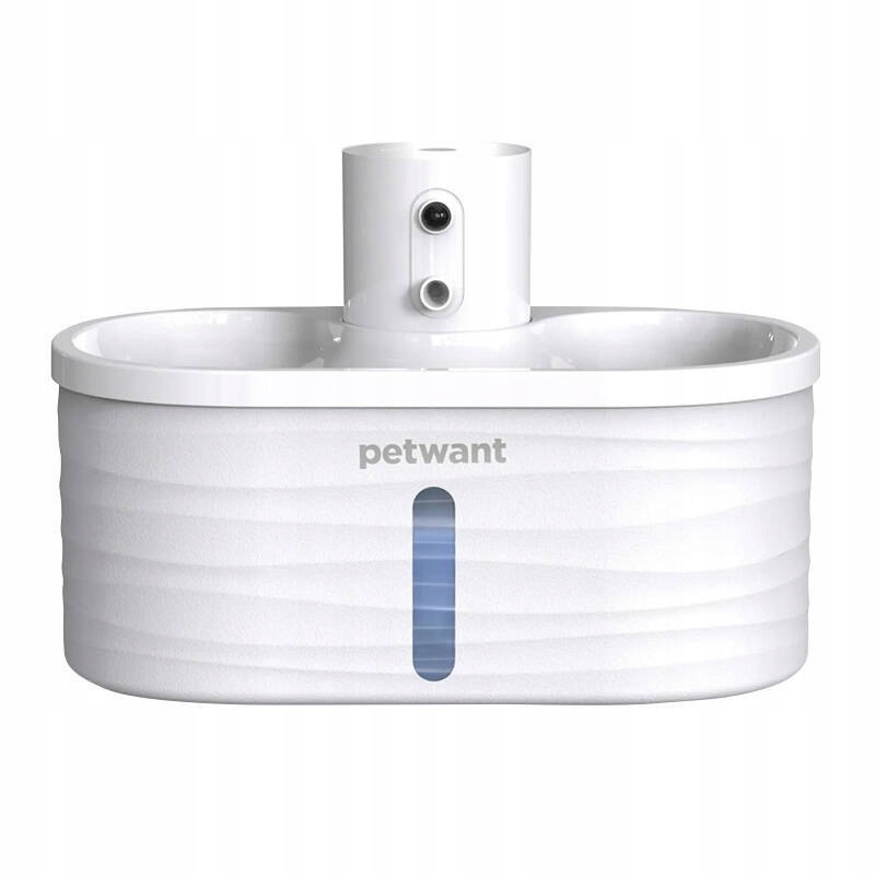 Levně 2 x Petwant Inteligentní Fontána/napáječka Pro Psa A Kočku 2.5L 3 Režimy Filtru