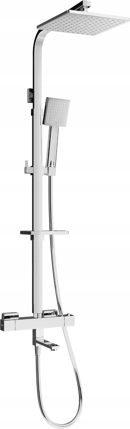 Mexen CQ45 Chrómová sprchová súprava s termostatickou batériou