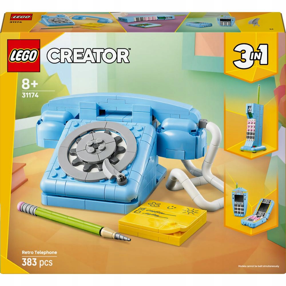 Lego Creator Telefon v retro stylu 3v1 31174