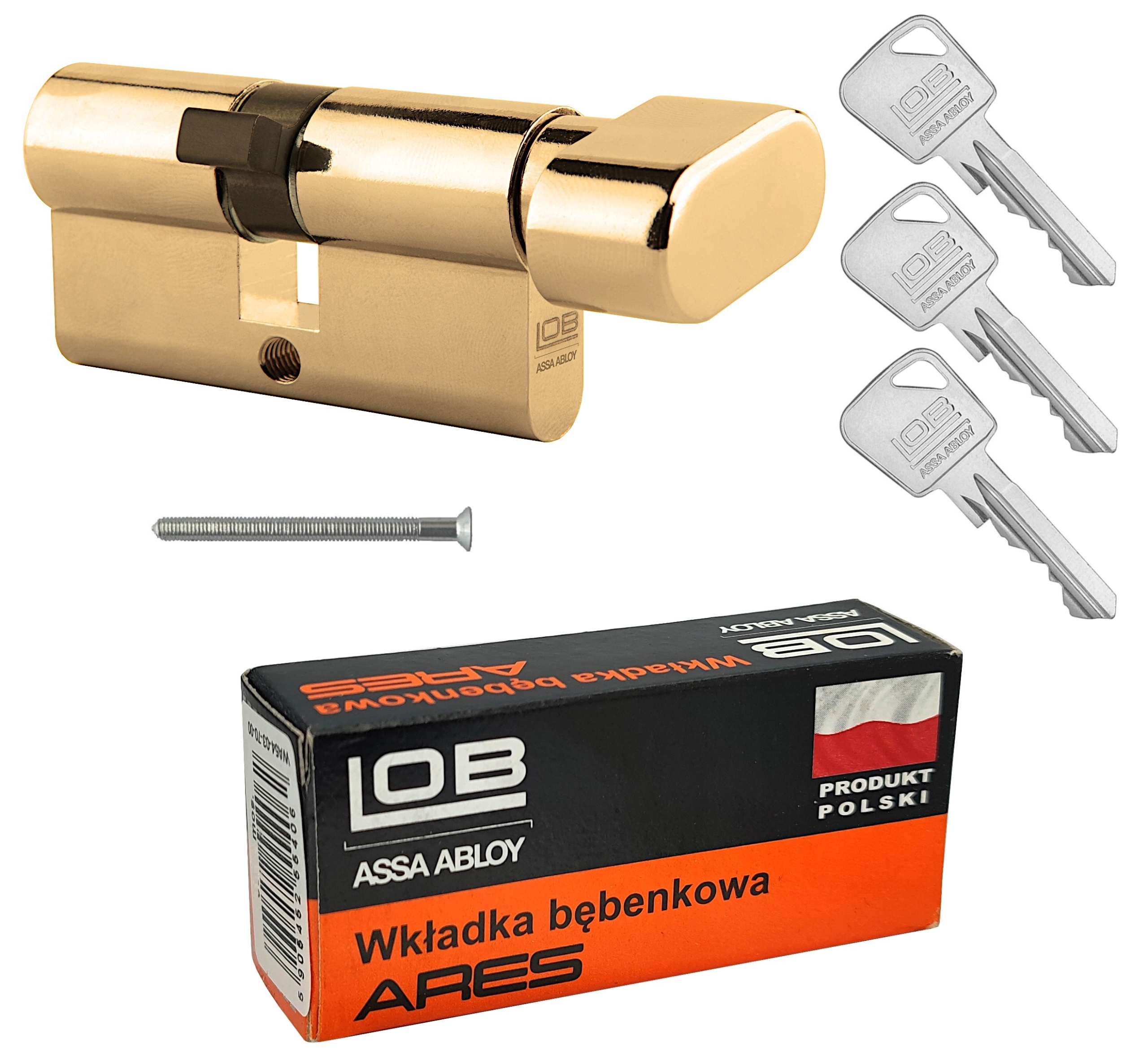 vložka Lob Ares G35/50 s mosazným knoflíkem