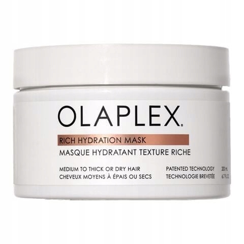 Olaplex Rich Hydration Vyživující hydratační maska pro suché vlasy 200 ml
