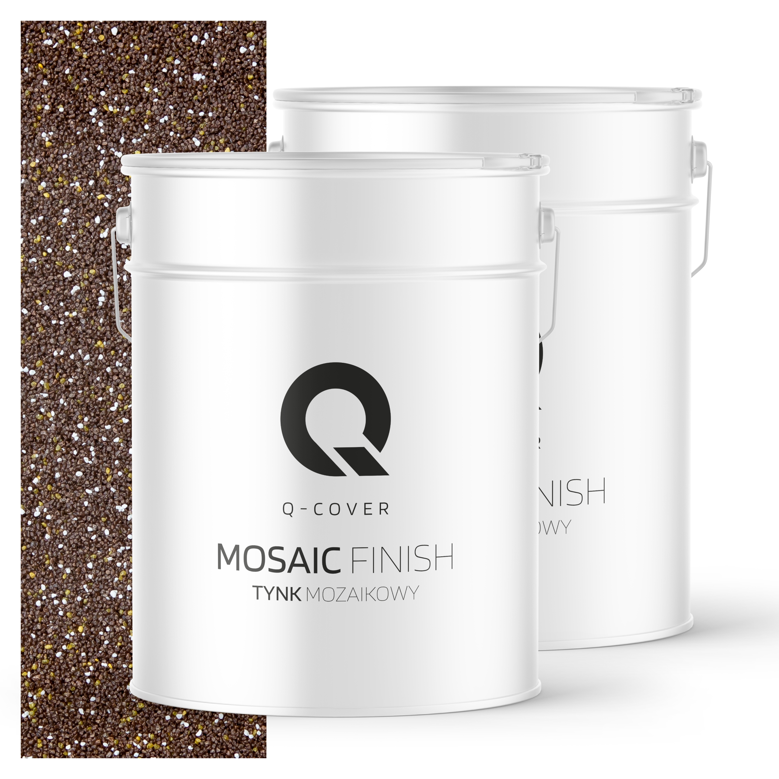 Mozaiková Omítka Mozaika 25 Kg Hnědá, Tmavě Hnědá, Hnědá, M63, Ozdobná Prémiová Barva