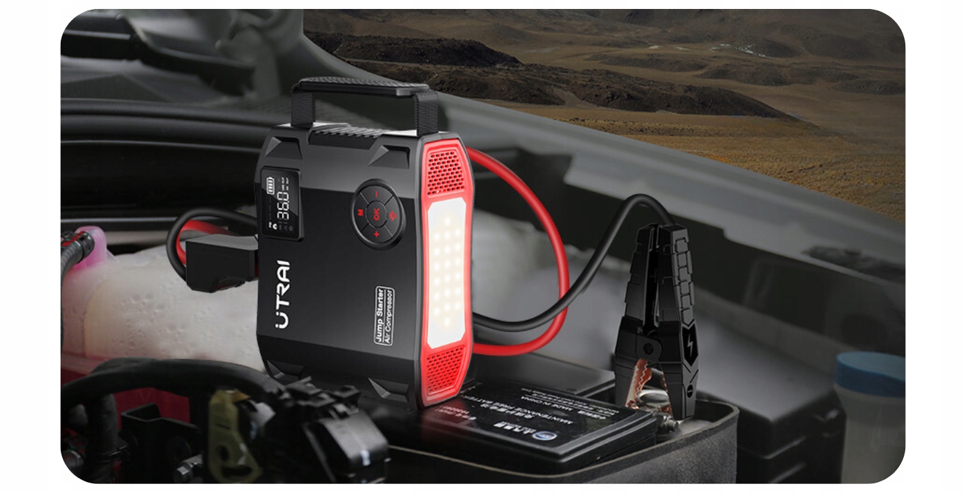 POWER BANK DO ODPALANIA AUTA 12V 2000A Marka Full Power