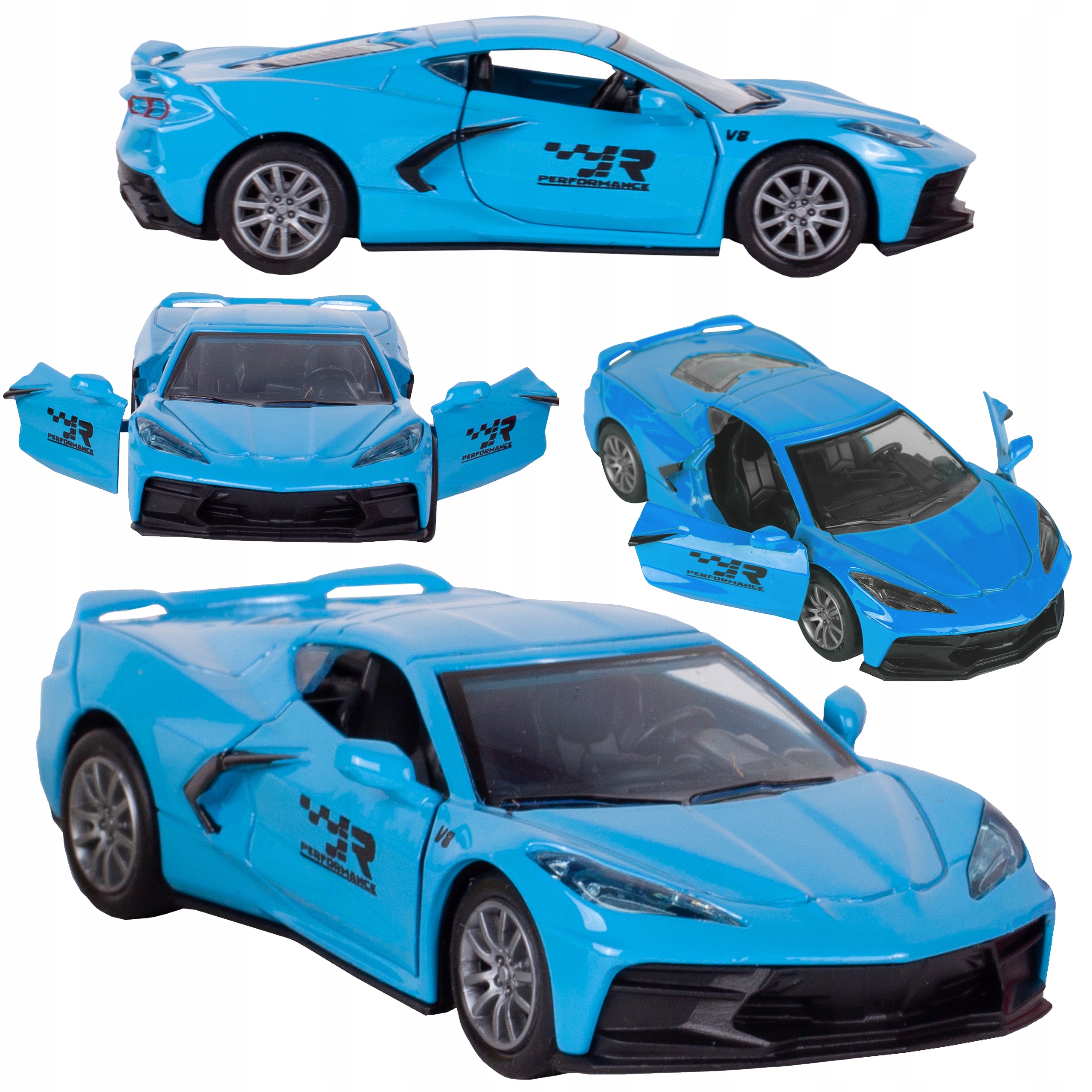 

Metalowe Autko Auto Samochód Supercar Z Napędem