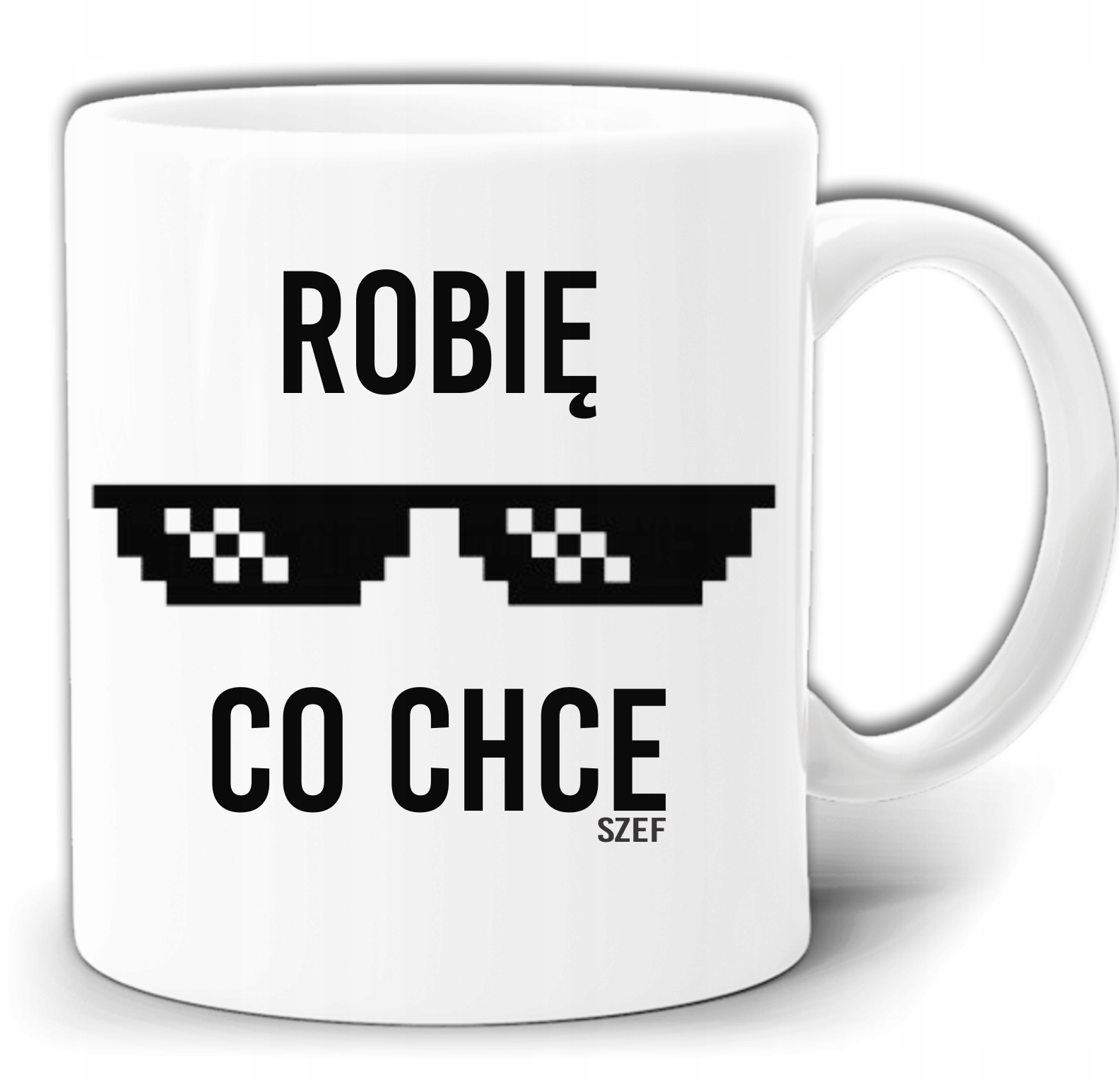 

Robię Co Chce Szef Śmieszny Kubek + Pudełko GW256