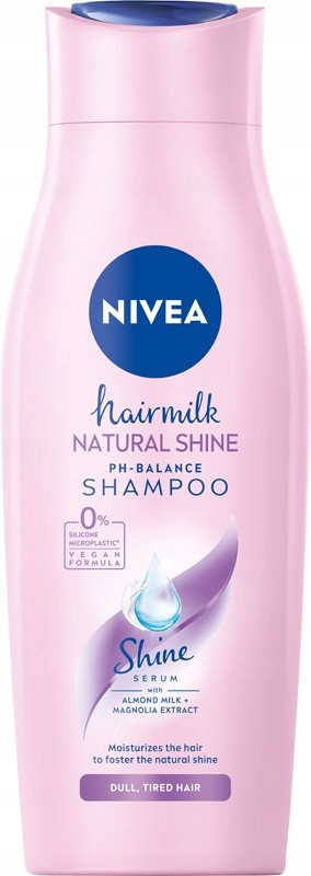 

Nivea Hair Milk Szampon do włosów matowych i zmęcz