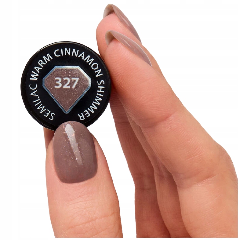 

Semilac 327 Warm Cinnamon Shimmer Lakier hybrydowy