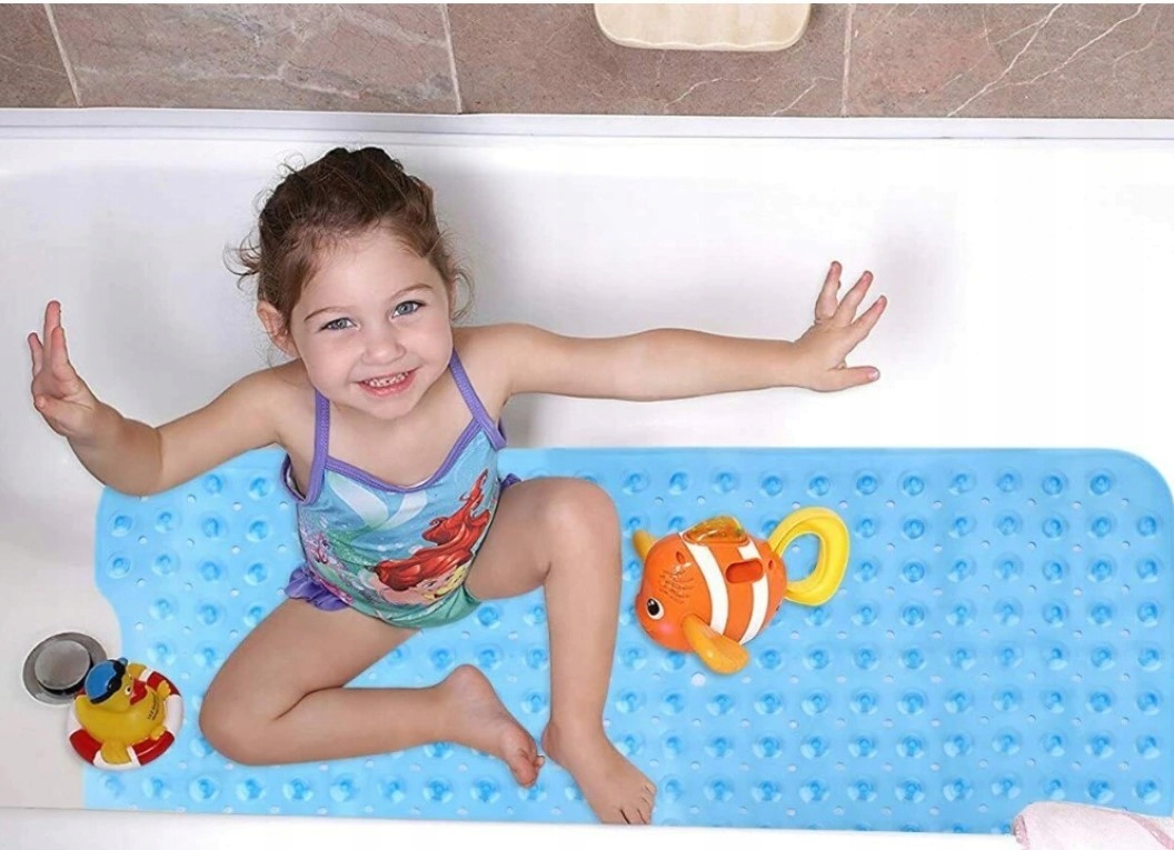 MATA ANTYPOŚLIZGOWA ŁAZIENKOWA DYWANIK DO WANNY XL 100X40 Marka inna marka