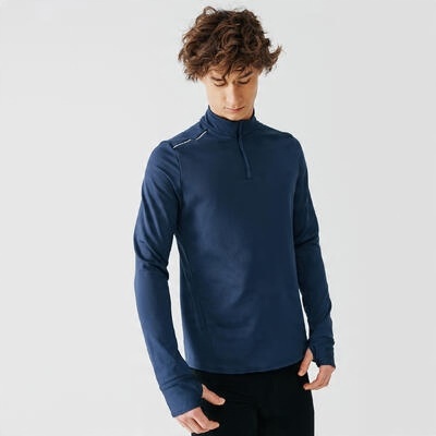 

Bluza do biegania męska Kalenji Run Warm ocieplana