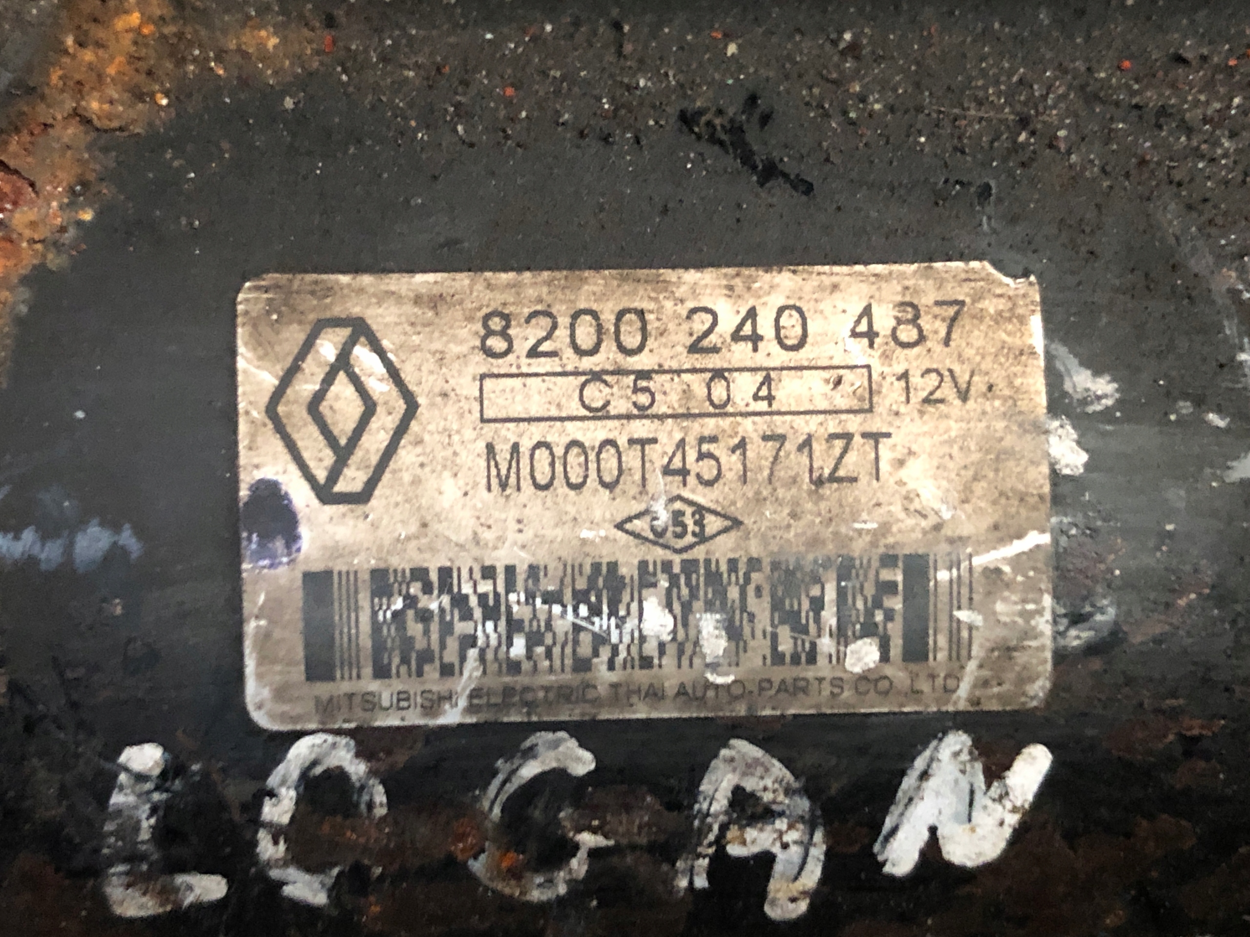 startér Dacia Logan a 1,4B 8200240487