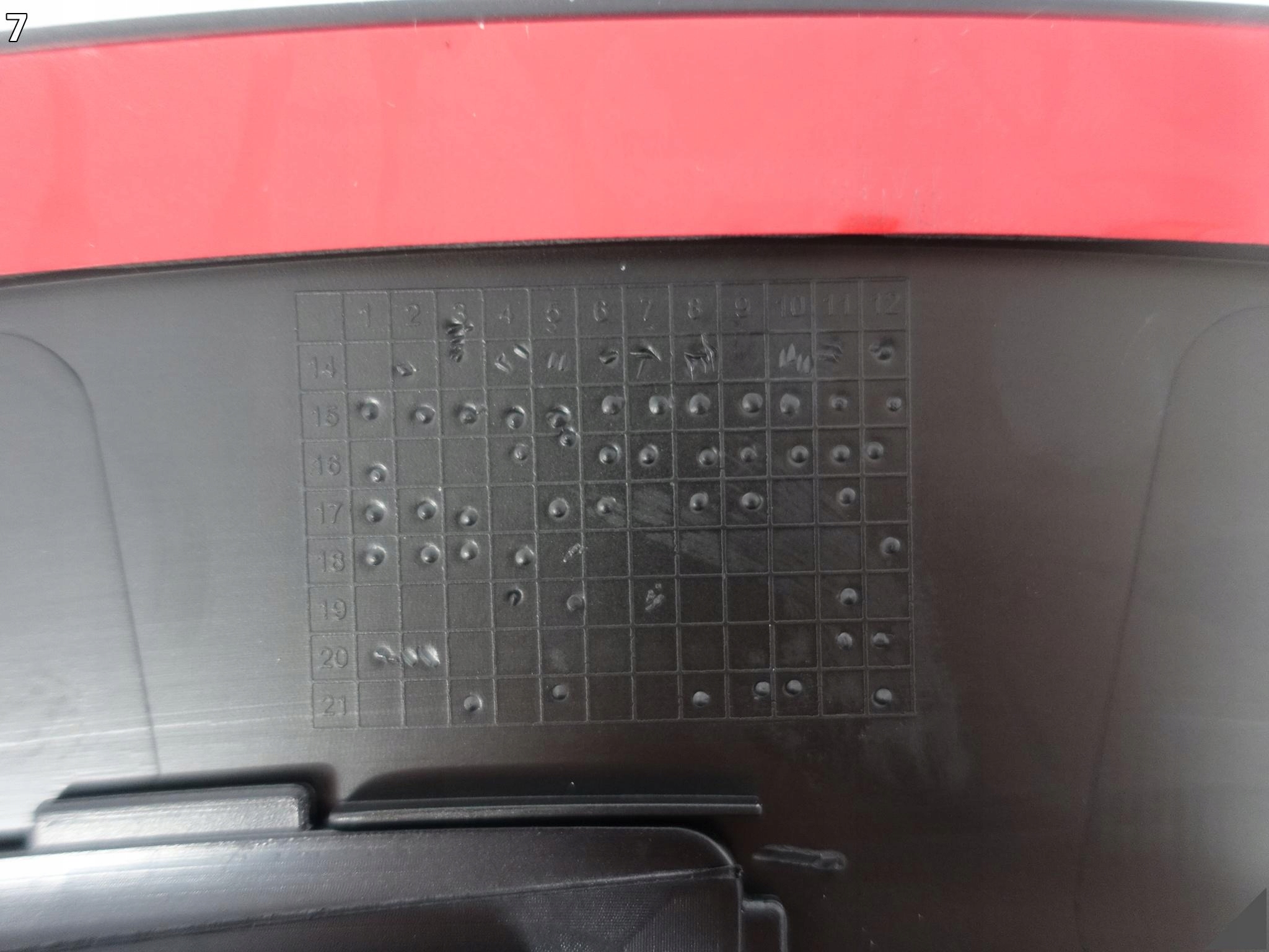 KIA SOUL II 2 13-19 moulding cap for fender left front B2F46-AB2A0