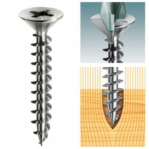 Wkręt Inox TSP Panelvit 4x30mm PZ2 100szt EAN (GTIN) 8014174127366