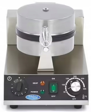 Gofrownica gastronomiczna w kształcie serca 1000W Maxima DELUXE 09365100