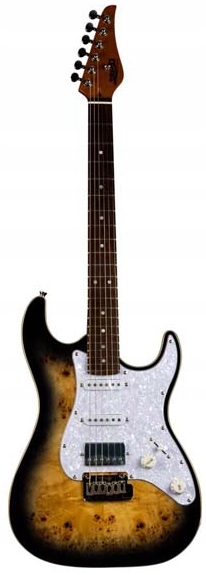 Jet Guitars JS-450 Qtbr Hss gitara elektryczna