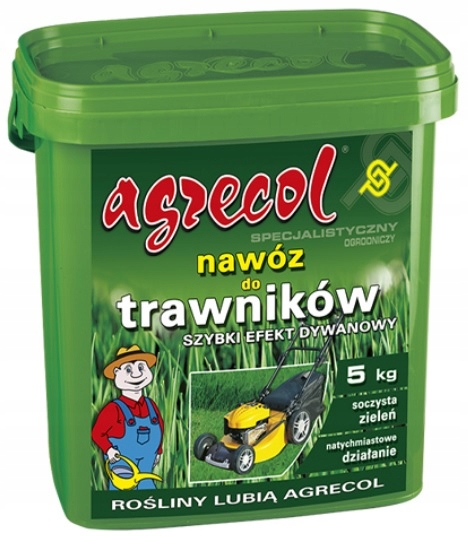 

Nawóz do Trawników Szybki Efekt Dywan Agrecol 5 kg