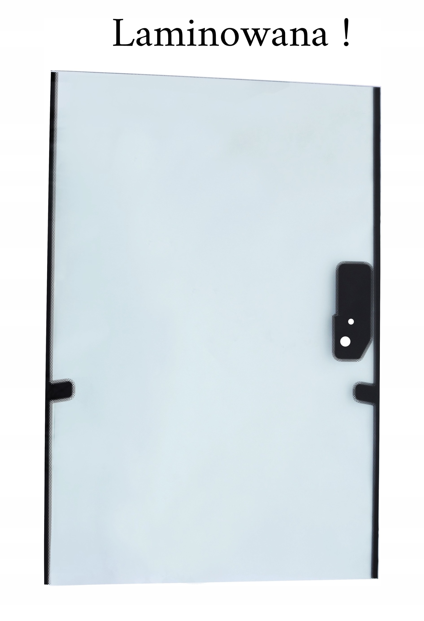 SZYBA TYLNA CAT 428F2 432F2 3822246 LAMINOWANA