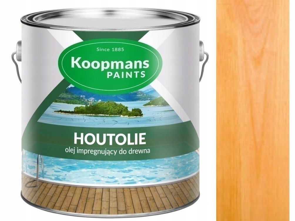 Koopmans Houtolie 2,5L Olej Impregnujący Drewno 102 Pinia Śródziemnomorska