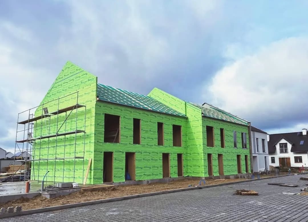 FOLIA WIATROIZOLACJA MEMBRANA DACHOWA WIATROIZOLACYJNA NA ŚCIANY HOME PRO Liczba m² w ofercie 75 m²