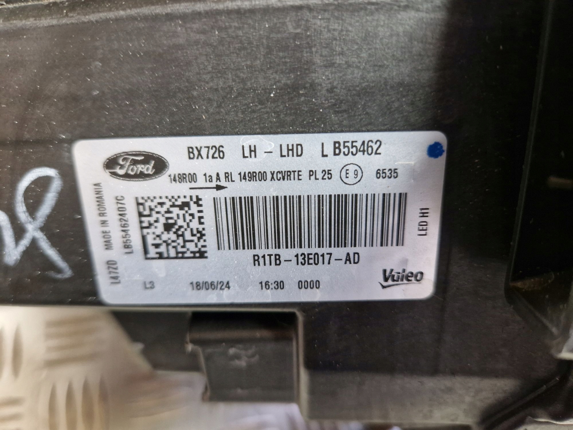 light left front FULL LED FORD PUMA II LIFT 2024R->