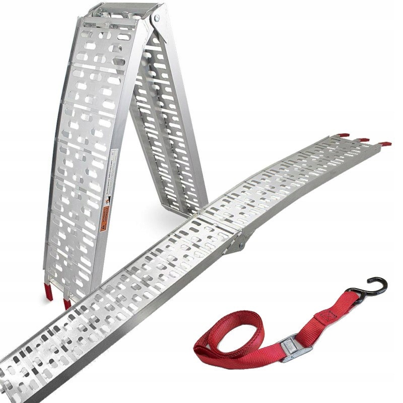 RAMPA ALUminiowa do 340kg 1x340kg Weight with packaging 7 5 kg