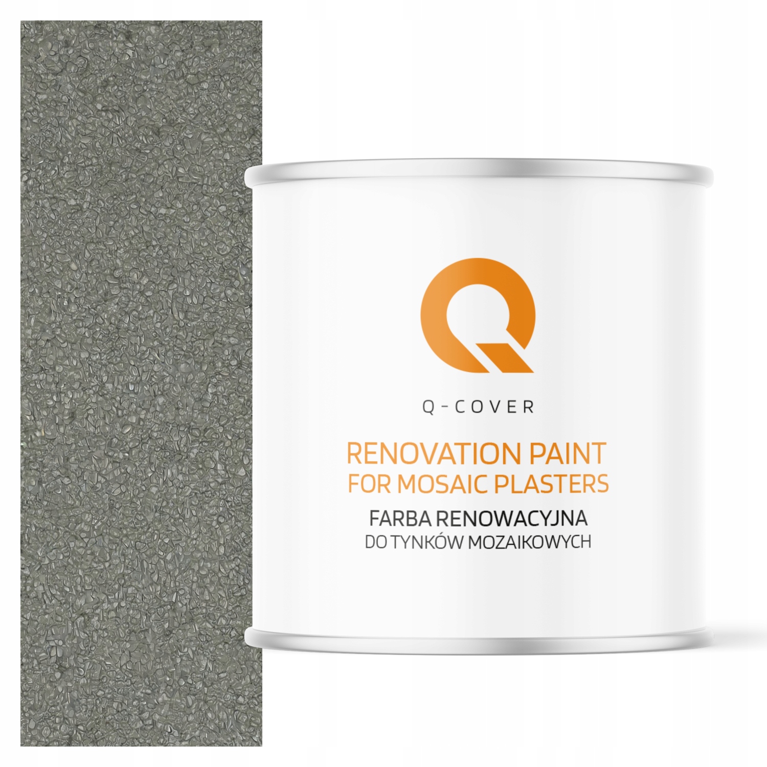 Barva na mozaikovou omítku Renovační 2.5L Cementová obnova Šedá Ral 7033