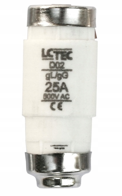 

Wkładka topikowa D02 gL/gG 32A/400V