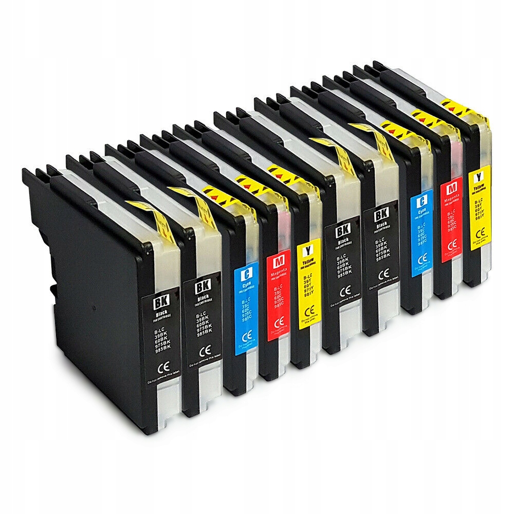 

10x Tusze do Drukarki Brother DCP-J125 DCP-J140W