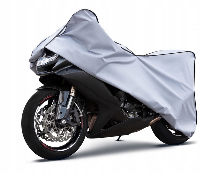 Polski Pokrowiec plandeka ochronna na motocykl motor solidny rozmiar S