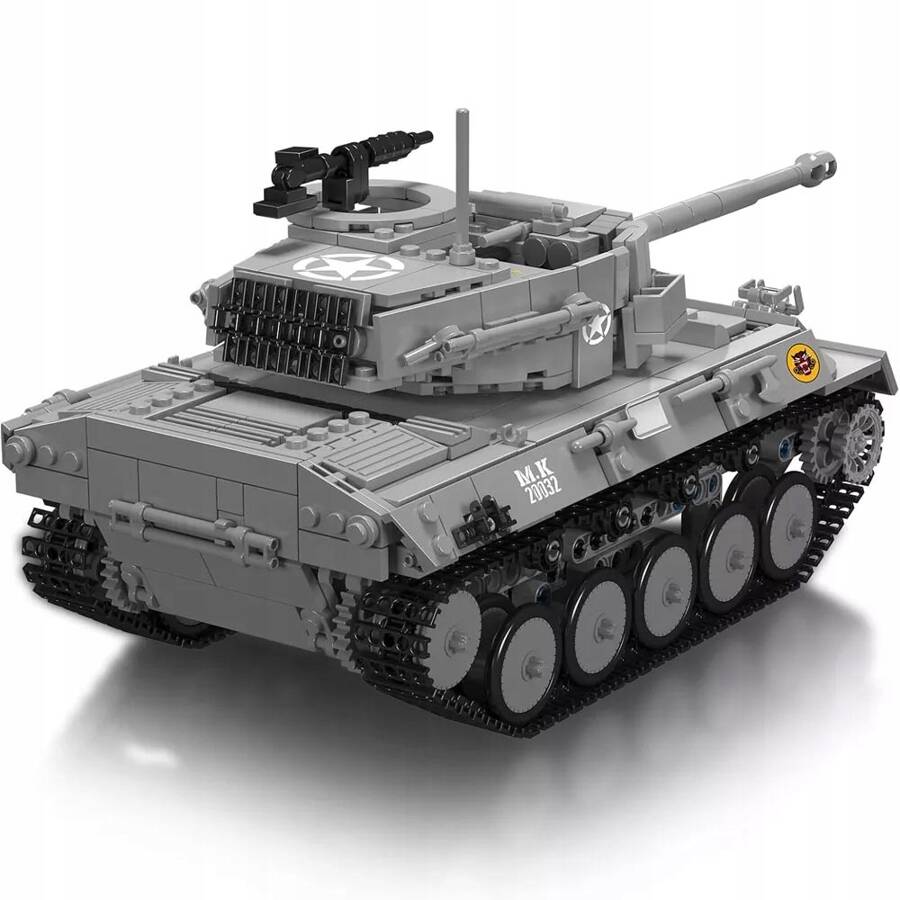 Celtniecības bloki ar tālvadību vadāma tvertne Hellcat M18 971 elementi Dzimums unisex